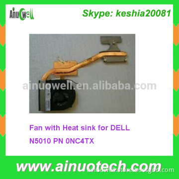 laptop internal CPU Fan for DELL N5010 laptop cooler Heat sink PN 0NC4TX laptop fan